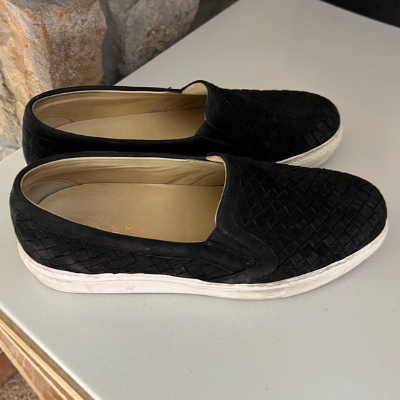 M. Gemi The Cerchio Black Nubuck Size 40 Sneakers - Picture 3 of 9